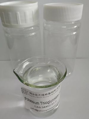 Reduktionsmittel Thioglykolsäure in Kosmetika Formel C2H4K2O4S
