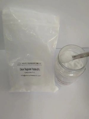 Weißes Pulver 99% reines Kalzium-Thioglykolat C2H6CaO4S3·3H2O