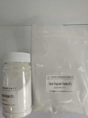 Wasserlösliche chemische Rohstoffe Kalziumthioglykolat C2H6CaO4S3