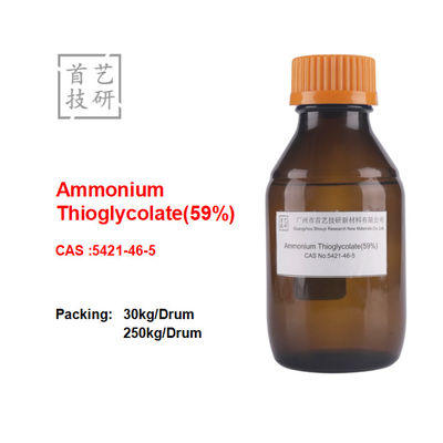 Ammonium-Thioglykolat 59% Haarpflege-Reduktionsmittel Flüssigkeit Nicht gefährlich Leichter Geruch Perm