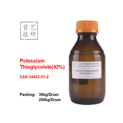 Farbloses Flüssiges Kalium-Thioglykolat 42% Assay CAS 34452-51-2 zur Haarentfernung