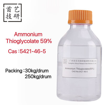 Farbloser flüssiger Ammonium-Thioglycolate Perm 59% 30 kg