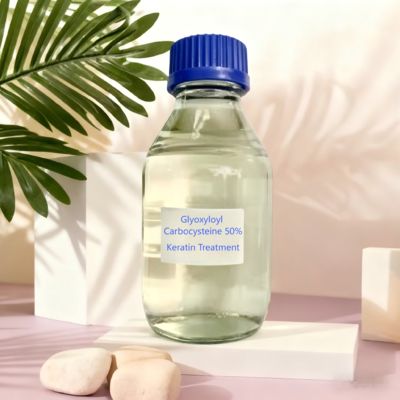 Glyoxyloyl Carbocysteine 50% Gelb bis hellfarbenes Bernstein CAS 1268868-51-4 Keratinbehandlung